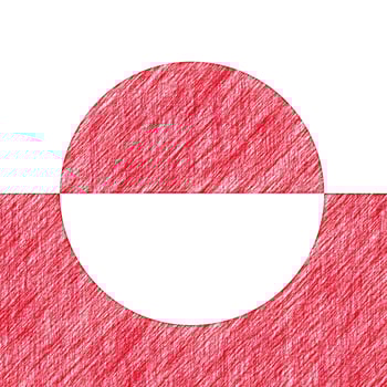 Greenland flag pencil painting picture. Greenlandic emblem shaded drawing canvas. photo