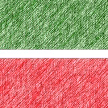 Tatarstan flag pencil painting picture. Tatarstan emblem shaded drawing canvas. photo