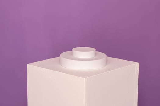 Pedestals product photography mockup photo