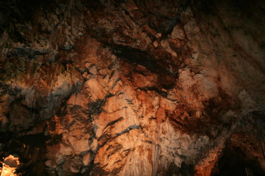 A view of a Cave in Slovenia photo