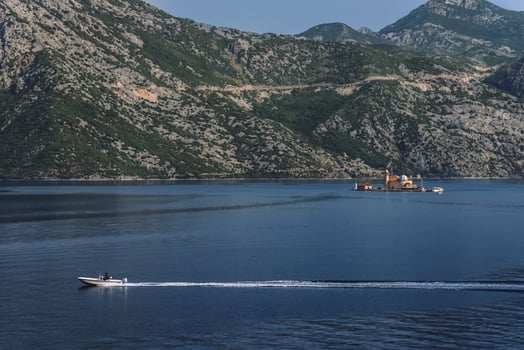 Our Lady of the Rocks Island in Bay of Kotor photo