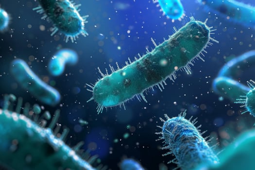 Microscopic bacteria coli infection intestinal micro germ microbe bacterium mold health organism medical treatment microorganism disease bacillus pathogen illness microbiology research photo