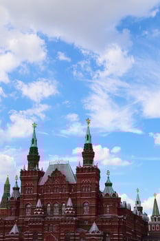 9 August 2023, Moscow, Russia. The State Historical Museum of Russia, Red Square photo