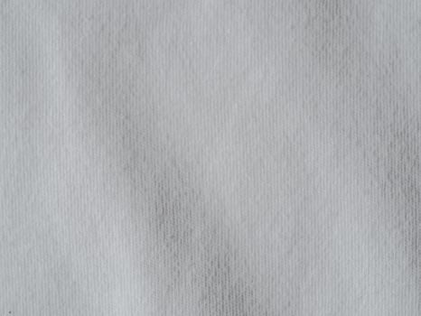 White cotton jersey fabric texture photo