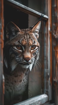 A predator outside, inside the house it's a gentle pet cherished by all photo