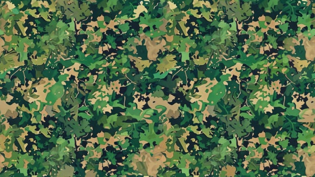 A camouflage pattern that is very similar to the camouflage pattern photo