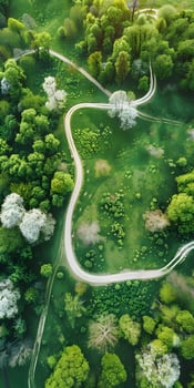 Serene Forest Path photo