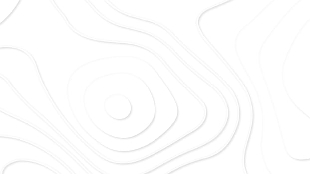Abstract paper cut wave background. Topographic map. Seamless pattern with waves. photo