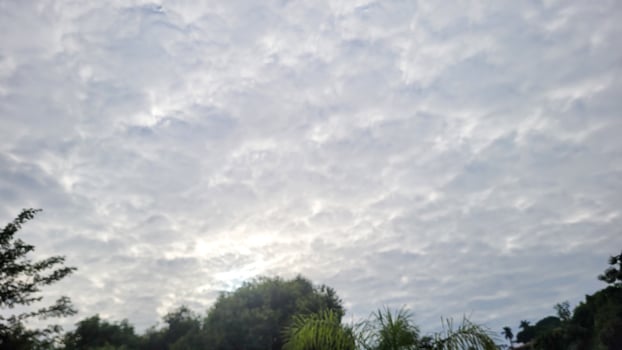 image of sky in the late afternoon in Brazil photo