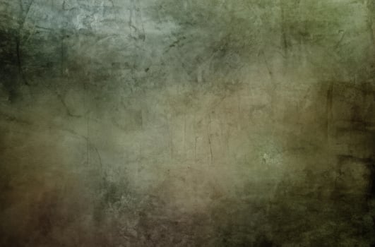 Dark Concrete Stone Texture Wall Background in Green Tone Grunge Style photo