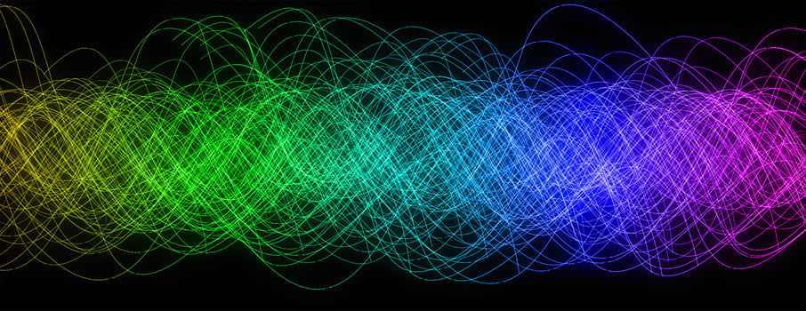 Colorful lines background. photo