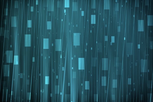 Blue gradient abstract background. photo