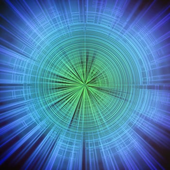 Blue and black abstract background. photo