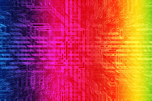 Futuristic abstract background for design. photo