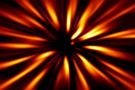 Orange and black abstract background. photo