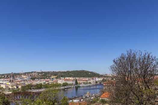 Prague bridges over Vltava river. photo
