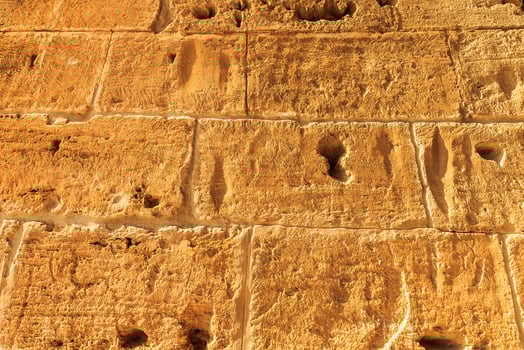 Background of ancient brick wall. photo