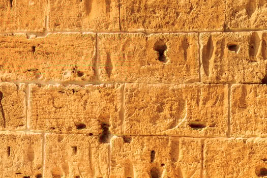 Background of ancient brick wall. photo