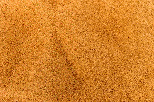 Sandy beach. Detailed sand texture photo
