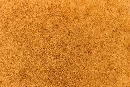 Sandy beach. Detailed sand texture photo
