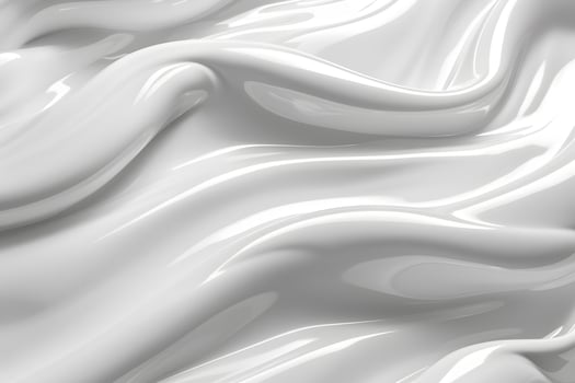 Luxurious White Cream Waves, Abstract Elegance photo