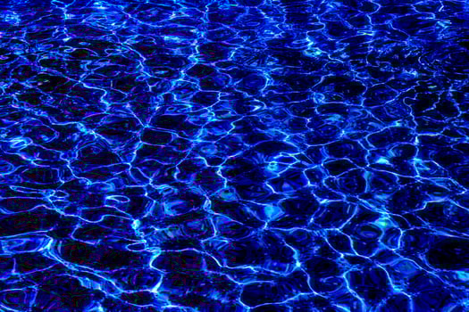 Texture of water in swimming pool. photo