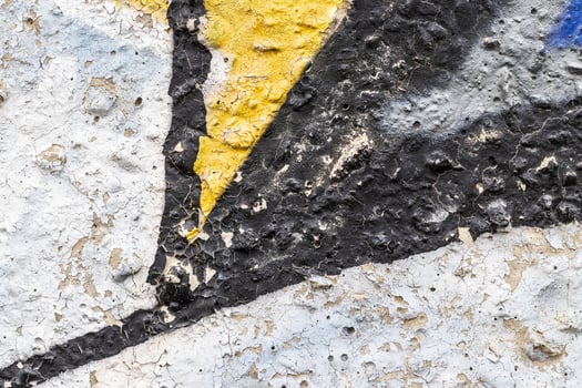 Graffiti painted on a concrete wall texture. photo