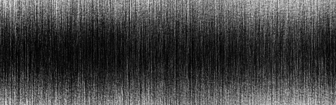 Metal texture with white scratches. Abstract noise black background overlay for design. photo