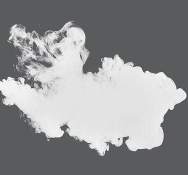 Fog or smoke isolated, transparent special effect. White cloud, mist or smog background, photo