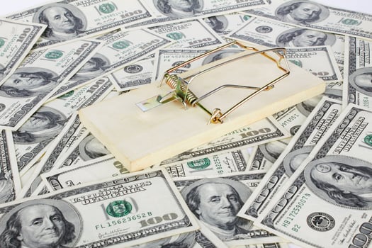 dollars and mousetrap photo