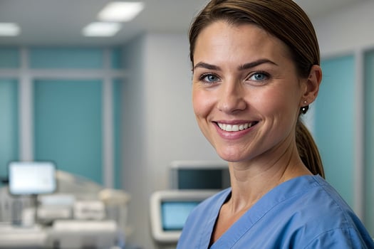 Portrait of Canadian nurse photo
