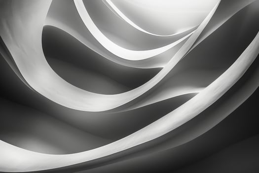 A black and white of a wave with a white background photo