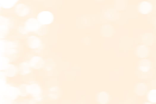 Blurred Spring Summer Nature Background with light Bokeh. Abstract blur orange and sand soft pastel colors for backdrop. Defocused effect. Art clean orange yellow Illustration. Free Space for design photo