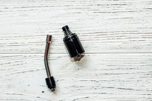 Parts for electronic cigarette vape, dripper, tank. photo