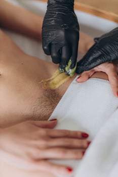 Bikini waxing,Intimate waxing, Hair removal, bikini area. Cosmetic Beauty Clinics photo