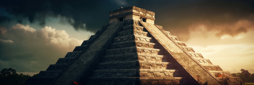 Pyramid kukulcan. . photo