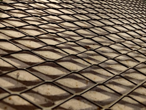 Iron net texture or pattern for interior design decoration with an industrial feel photo