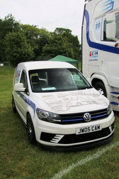 Whitchurch in Shropshire in the UK on 1 June 2024. A view of a Truck in a truck show photo