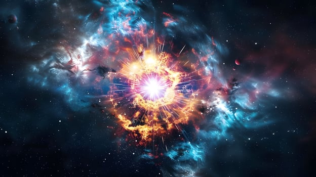Supernova Flare background photo