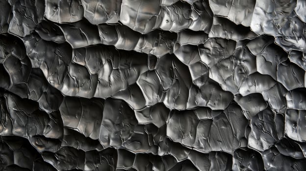 Textured Ridge The skin forms a ridged pattern giving it a threedimensional texture. Each ridge is lined with tiny scales adding depth and intricacy to the overall appearance photo