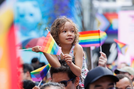 Bangkok Pride Festival 2024 Parade of LGBTQIAN people at Siam Center MBK in concept Celebration Of Love, 1 June 2024, Bangkok, Thailand. photo