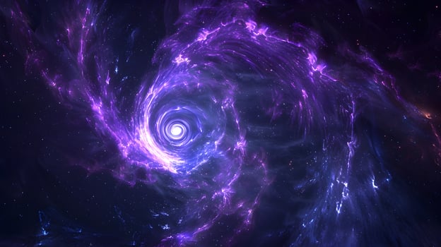 Cosmic Vortex A Mesmerizing Swirl of Light and Darkness photo