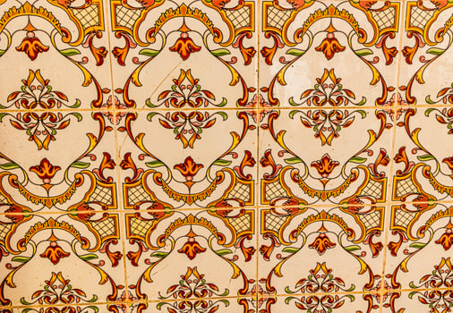 background of gas in spanish traditional style photo