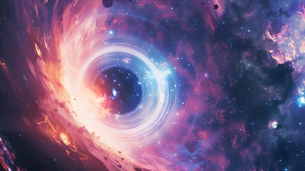 Interstellar Portal A Gateway to Distant Galaxies photo