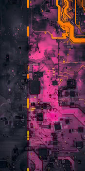Circuit Board Abstraction photo