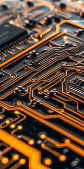 Digital Networked Circuit Board photo