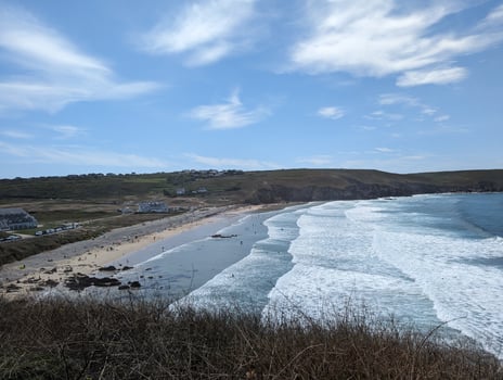 Coastal Summer Landscape Brittany's Baie Des Trepasses photo