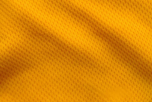 Top View Shot of Orange Sports Jersey Fabric Texture photo