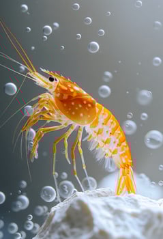 Shrimp are type of crustacean photo