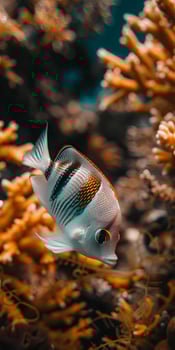 Vibrant Coral Reef Fish photo